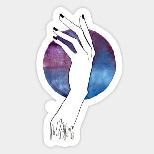 Lucid Hand Sticker